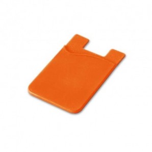 Porta tarjetas para smartphone Naranja