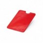 Tarjetero con cerradura RFID Rojo