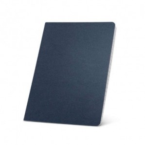 Bloc de notas A5 tapa de cartón flexible Azul