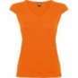 Camiseta Martinica escote en V color Naranja