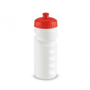 Botella deportiva con sistema push-pull Rojo