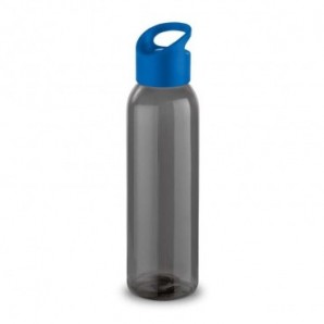 Botella deportiva con tapón en color Azul real