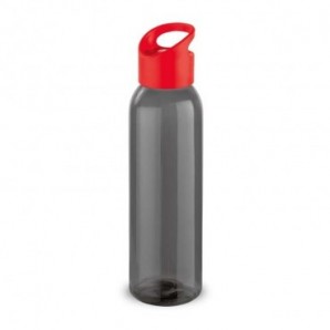 Botella deportiva con tapón en color Rojo
