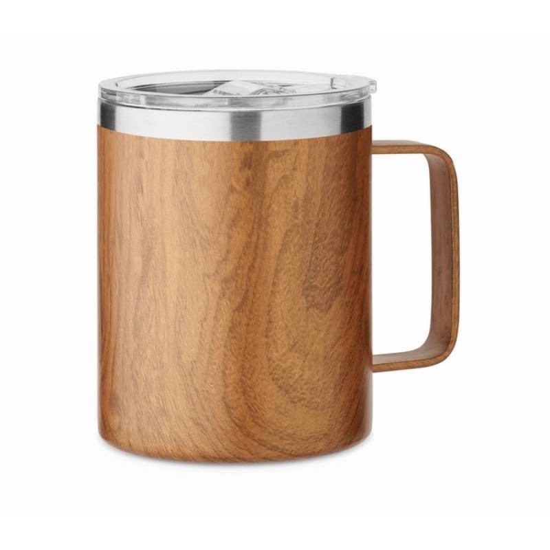 Taza de doble pared 300 ml acero inox reciclado