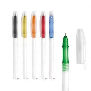 Bolígrafo PP con punta de color