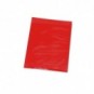 Bolsa plegable en poliéster con cordón Rojo