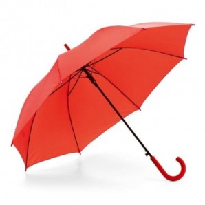 Paraguas con apertura automática Rojo