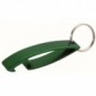 Llavero de aluminio con abrebotellas Lenis Verde