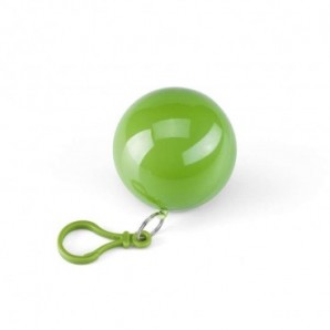 Poncho chubasquero en embalaje bola Verde claro