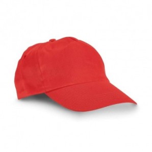 Gorra para niños con velcro Rojo