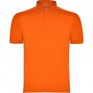 Polo Pegaso 190 manga corta color Naranja