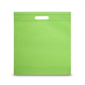 Bolsa de tela no tejida termo sellada Verde claro