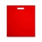 Bolsa de tela no tejida termo sellada Rojo