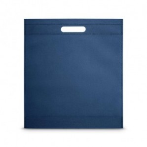 Bolsa de tela no tejida termo sellada Azul