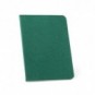 Bloc de notas tamaño B7 de papel reciclado Verde oscuro