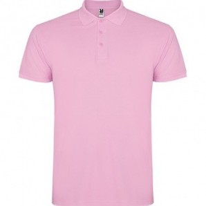 Polo Star 200 manga corta color Rosa claro