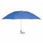 Paraguas plegable automático en RPET Azul real