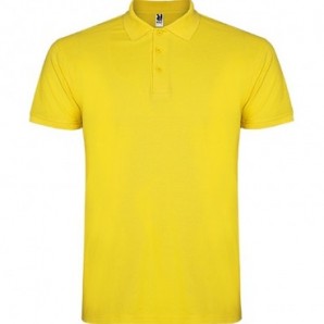Polo Star 200 manga corta color Amarillo