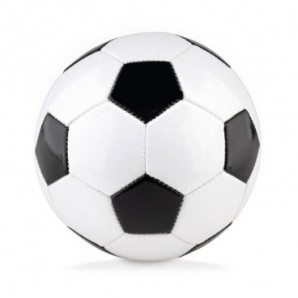 Pequeño balón futbol 15 cm Blanco y negro