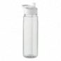 Botella RPET 650 ml con tapa y boquilla plegable Blanco
