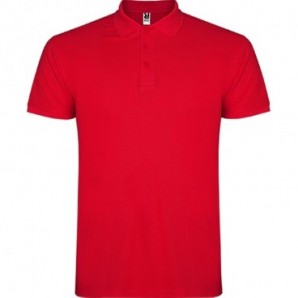 Polo Star 200 manga corta color Rojo