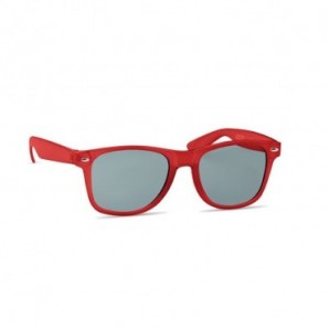 Gafas de sol de RPET Rojo transparente