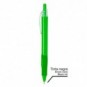 Bolígrafo de plástico Pupil con tinta negra Verde lima