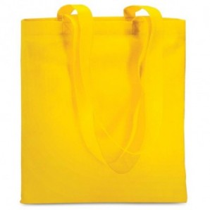 Bolsa de la compra non woven asas largas Amarillo