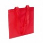 Bolsa de la compra non woven asas largas Rojo