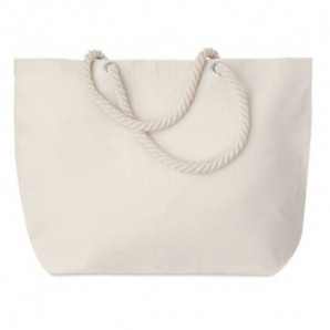 Bolsa de playa de algodón 220 gr Beige