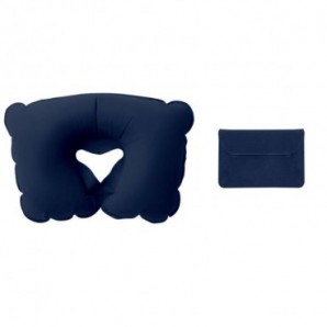 Almohada inflable Azul