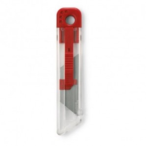 Cutter retráctil Rojo