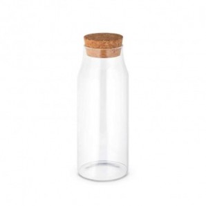 Botella de vidrio de 1 litro Natural