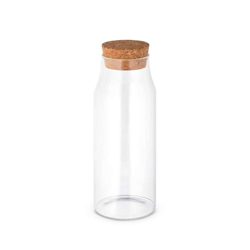 Botella de vidrio de 1 litro Natural