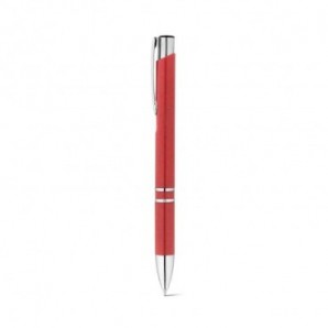Bolígrafo en fibra de paja de trigo y ABS Rojo
