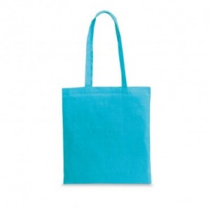 Bolsa agodón reciclado y rpet 180 gr  Azul claro
