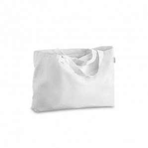 Bolsa de algodón orgánico 280 gr con asas Blanco