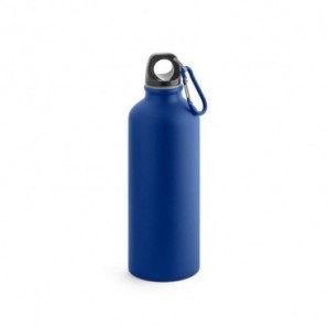 Botella termo de aluminio mate 550 ml Azul marino