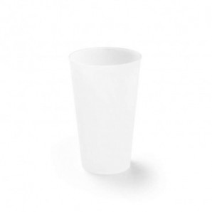 Vaso reutilizable en PP 500 ml Transparente