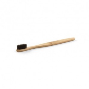 Cepillo de dientes de bambú Negro