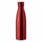 Botella de acero inoxidable doble pared 500 ml Rojo