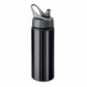 Botella de aluminio 600 ml Negro