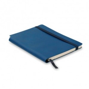 Libreta A5 con tapa blanda Azul