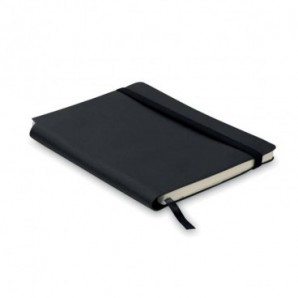 Libreta A5 con tapa blanda Negro