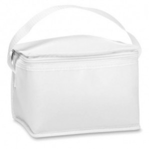 Bolsa nevera para 6 latas Blanco