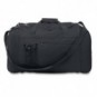 Bolsa de deporte en poliéster Negro