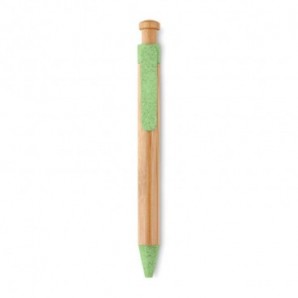Bolígrafo de bambú Verde