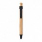 Bolígrafo de bambú Negro