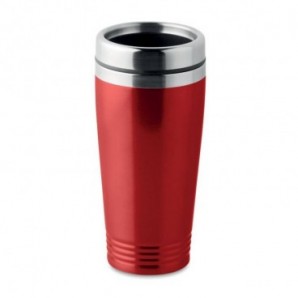 Taza térmica doble pared Rojo