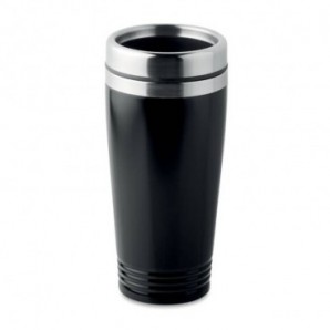 Taza térmica doble pared Negro